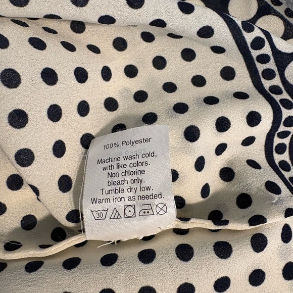 J Crew Sleeveless Polka Dot Blouse - Picture 4 of 5